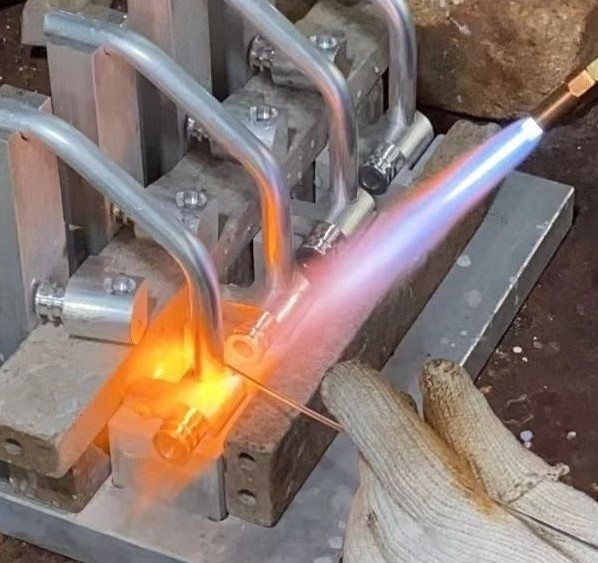 手动铝钎焊加工图例